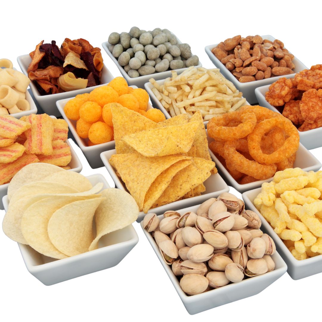 Snacks variados para fiestas y reuniones en SuperFiesta